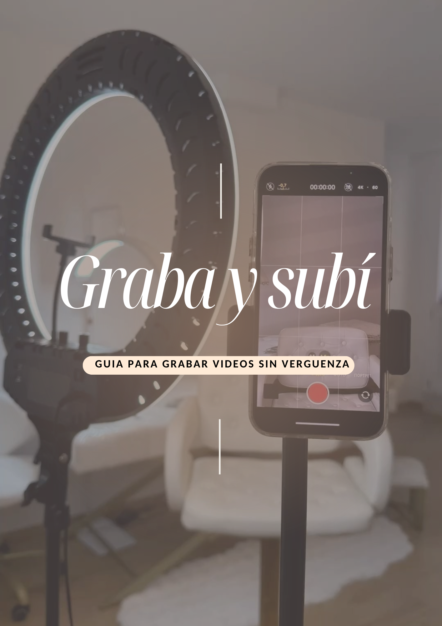 Graba y subí